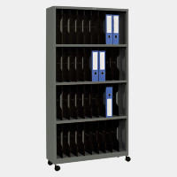 ราคา ตู้เก็บแฟ้ม 40 ช่อง ไอคอนิค รุ่น S-666 สีเทา (YA35372)