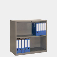 ราคา ICONIC ตู้เก็บหนังสือ/แฟ้ม รุ่น U-366 สีเทา (YA35386)