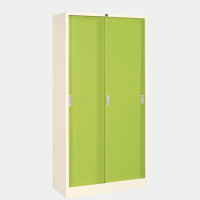 ราคา ICONIC ตู้บานเลื่อนทึบ รุ่น LK-4 สีเขียว (YA35602)