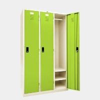 ราคา ICONIC ตู้ล็อคเกอร์ 3 ประตู รุ่น LK-H3 สีเขียว (YA35634)