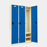 ราคา ICONIC ตู้ล็อคเกอร์ 3 ประตู รุ่น LK-H3 สีน้ำเงิน (YA35638)