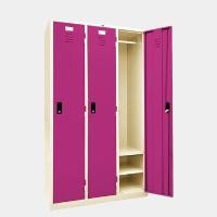 ราคา ICONIC ตู้ล็อคเกอร์ 3 ประตู รุ่น LK-H3 สีม่วง (YA35636)