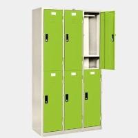 ราคา ICONIC ตู้ล็อคเกอร์ 6 ช่อง รุ่น LK-6 สีเขียว (YA35643)