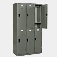 ราคา ICONIC ตู้ล็อคเกอร์ 6 ช่อง รุ่น LK-6 สีเทา (YA35649)