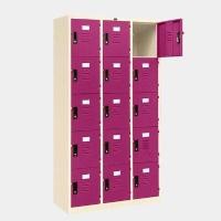 ราคา ICONIC ตู้ล็อคเกอร์ 15 ช่อง รุ่น LK-15 สีม่วง (YA35672)