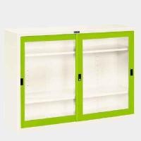 ราคา ICONIC ตู้บานเลื่อนกระจก รุ่น SLG-4 สีเขียว ขนาด 4 ฟุต (YA35761)