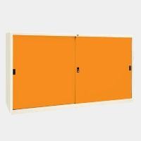 ราคา ICONIC ตู้บานเลื่อนทึบ รุ่น SL-6 สีส้ม ขนาด 6 ฟุต (YA35833)