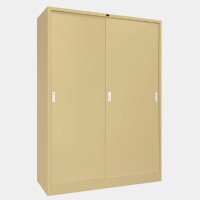 ราคา ICONIC ตู้บานเลื่อนทึบ รุ่น LKAS-404 สีครีม ขนาด 4 ฟุต (YA35938)