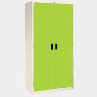 ราคา ICONIC ตู้เสื้อผ้าบานเปิดมือจับฝัง รุ่น WO-F1 สีเขียว (YA36013)