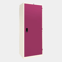 ราคา ICONIC ตู้เสื้อผ้าบานเดี่ยวทึบ รุ่น WO-D604 สีม่วง (YA36088)