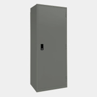 ราคา ICONIC ตู้เสื้อผ้าบานเดี่ยวทึบ รุ่น WO-D604 สีเทา (YA36092)