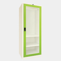ราคา ICONIC ตู้เสื้อผ้าบานเดี่ยวกระจกใส รุ่น WO-G601 สีเขียว (YA36099)