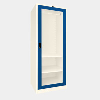 ราคา ICONIC ตู้เสื้อผ้าบานเดี่ยวกระจกใส รุ่น WO-G601 สีน้ำเงิน (YA36103)