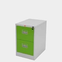 ราคา LUCKYWORLD ตู้เอกสาร 2 ลิ้นชัก รุ่น KCDX-2 เหล็กหนา 0.6 มม. สีเขียว (YA36392)