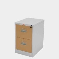ราคา LUCKYWORLD ตู้เอกสาร 2 ลิ้นชัก รุ่น KCDX-2 เหล็กหนา 0.6 มม. สีน้ำตาล (YA36393)