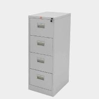 ราคา LUCKYWORLD ตู้เอกสาร 4 ลิ้นชัก รุ่น KCDX-4 เหล็กหนา 0.6 มม. สีเทาทราย (YA36401)