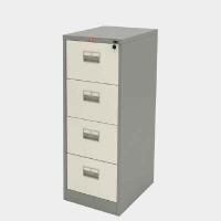 ราคา LUCKYWORLD ตู้เอกสาร 4 ลิ้นชัก รุ่น KCDX-4 เหล็กหนา 0.6 มม. สีทูโทน (YA36402)