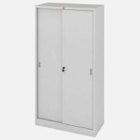 ราคา LUCKYWORLD ตู้บานเลื่อนทึบสูง รุ่น KSS-914 สีเทาทราย ขนาด 3 ฟุต (เหล็กหนา0.6 มม.) (YA36416)