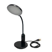 ราคา โคมไฟตั้งโต๊ะ LED รุ่น HL-5669 พร้อม 3 โทนแสง 6 วัตต์ สีดำ (YA36979)