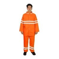 ราคา MAPLE SAFETY ชุดกันฝน เสื้อ+กางเกง รุ่น STD สีส้มสะท้อนแสง size M (YA37818)