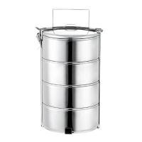 ราคา ROCKET ปิ่นโต 4 ชั้น รุ่น CAMPER 1 สีสเตนเลส ขนาด 14 ซม. (YA39148)