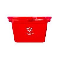 ราคา ดอกบัว ตู้แช่ขาเตี้ยมีบานพับพร้อมมือจับ รุ่น LF-60 ขนาด 60 ลิตร สีแดง (YA39194)