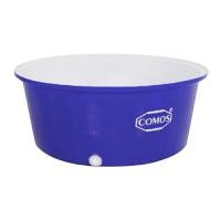 ราคา COMOS ถังกลมทรงเตี้ยซ้อนได้ รุ่น RTO-280-8 สีน้ำเงิน ขนาด 280 ลิตร (YA39588)