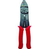 ราคา TRUSCO คีมย้ำหางปลา รุ่น TAP-4 สำหรับขั้วต่อแบบมีฉนวน ความยาว 230 มม. (YA42078)