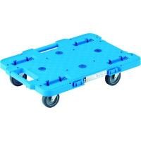 ราคา TRUSCO รถเข็นดอลลี่ 4 ล้อ รับน้ำหนัก 100 กก. รุ่น MPB-500J-B สีน้ำเงิน (YA42487)