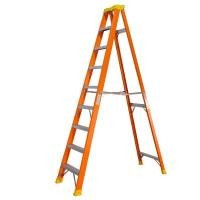 ราคา XINGON บันไดไฟเบอร์กลาสทรงเอพร้อมถาดวางเครื่องมือ ขนาด 9 ฟุต (YA42795)