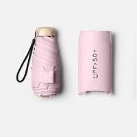 ราคา THAI SUN SPORT ร่มพับมินิ กันแดดกันฝน สีชมพู (YA42831)