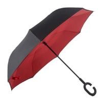 ราคา THAI SUN SPORT ร่มกลับด้าน 2 ชั้น รุ่น SSR0009 สีดำ-แดง (YA42985)
