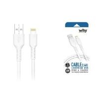 ราคา WHY สายชาร์จ SPACE 3 หัวชาร์จ LIGHTNING รุ่น UC-2151B ยาว 1 เมตร (YA43263)