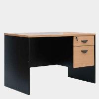 ราคา ICONIC โต๊ะทำงาน รุ่น ST-150A สีบีช-ดำ (YA43839)