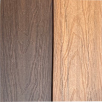 ราคา MAITIAMTHAI ไม้พื้นกลวงเหลี่ยมภายนอก WPC สีวอลนัท ขนาด 140x23 มม. ยาว 3 เมตร (YA44457)