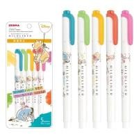 ราคา ZEBRA ปากกาไฮไลท์ รุ่นMildliner Disney หมีพูห์ สีคละ แพ็ค (YA44943)