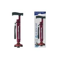 ราคา DEVILBISS ไม้เท้าช่วยพยุงพับได้ รุ่น Hurrycane Freedom สีแดง (YA48233)