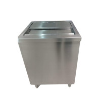 ราคา KITCO STAINLESS ถังน้ำแข็งสแตนเลสมีล้อ ขนาด 150 ลิตร เกรด 304 รุ่น SIB-150 (YA58615)