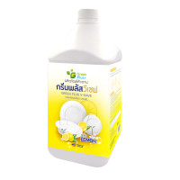 ราคา GREEN PLUS น้ำยาล้างจาน สูตรวีเซฟ กลิ่นเลมอน ขนาดแกลลอน 3,800 มล. (YA66051)