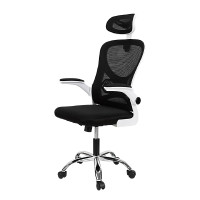 ราคา Deli เก้าอี้ทำงาน เก้าอี้สำนักงาน รุ่น E4930 สีขาว-ดำ (YA67160)