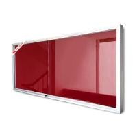 ราคา SIAM BOARD บอร์ดติดประกาศตู้กระจก กำมะหยี่แดง ขนาด 120x180 ซม. (YA67338)