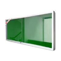 ราคา SIAM BOARD บอร์ดติดประกาศตู้กระจก กำมะหยี่เขียว ขนาด 120x180 ซม. (YA67345)
