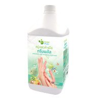 ราคา GREEN PLUS สบู่เหลวล้างมือ สูตรใส กลิ่นหอม (สีเขียว-กลิ่นเอเชี่ยนฟรุ๊ต) ขนาด 3,800 มล. (YA67858)