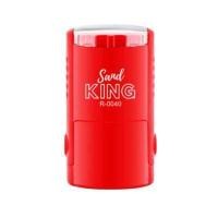 ราคา SANDKING ตรายางหมึกในตัวแบบวงกลม หมึกสีแดง ขนาด 40 มม. (YA68138)