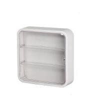 ราคา COCOGU กล่องโมเดล ตู้โชว์ติดผนัง กันฝุ่น รุ่น 886 สีขาว ขนาด 30x8x30 ซม. (YA72962)