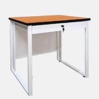 ราคา ICONIC โต๊ะทำงานเหล็ก รุ่น MWT-011 เชอร์รี่ ขนาด 80x60x75 ซม. พร้อมลิ้นชักล็อก (YA81260)