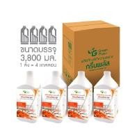 ราคา GREEN PLUS น้ำยาถูพื้น สมาร์ท สีส้ม ขนาด 3,800 มล. (YB04735)