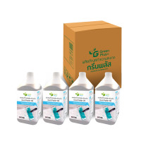 ราคา GREEN PLUS น้ำมันดันฝุ่น สีใส (สูตรน้ำมัน) ขนาดยกลัง (แกลลอน 3,800 มล.x4) (YB04883)