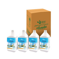 ราคา GREEN PLUS น้ำยาเช็ดกระจก ขนาดยกลัง (แกลลอน 3,800 มล.x4) (YB05212)