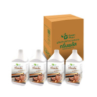 ราคา GREEN PLUS น้ำยาเคลือบเงาหนังและเฟอร์นิเจอร์ ขนาด 3,800 มล. แพ็ค 4 (YB05525)